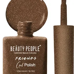 beauty people Friends Gel Nail Polish, 16-Free Formula, Vibrant Shade, Golden Mocha, 12ml Golden Mocha-picture-16