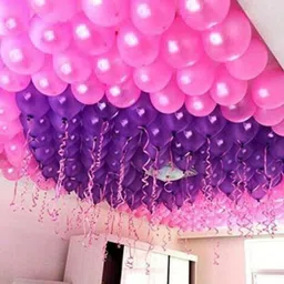 Solid Pink And Purple Balloons 50Pink And 50Balloons Balloon-image-10