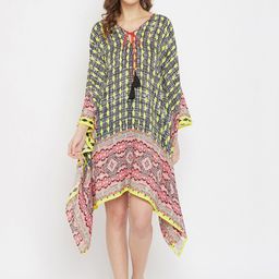 The Kaftan Company Women Multi-Coloured Boho Digital Printed Kaftan-picture-22