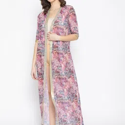 EROTISSCH Printed Swimwear Cover-Up Top-image-36