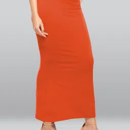 LYRA Snug Fit Cotton Saree Shapewear With Inner Drawstring image 5