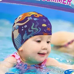EL REGALO Pack Of 3 Printed Swimming Cap image 3