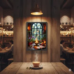 bhagyalaxmi creations Wood Wall Photo Frame image 2