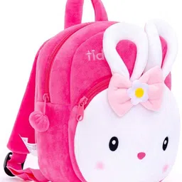 Small 12 L Backpack Rabbit White School Bag Soft Material Plush Backpack Children's Gifts Boy/Girl/Baby School Bag For Kids (Age 2 to 6 Year) School Bag ( 12 L ) School Bag-image-73