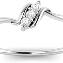 avsar Sneha 18kt Diamond White Gold ring-picture-26