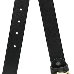 icongadget Women Casual Black Artificial Leather Belt image 4