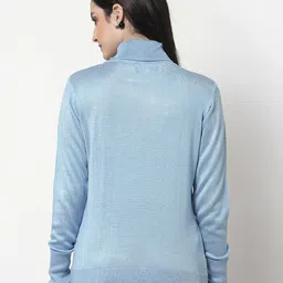 Club York Women Blue Pullover image 4