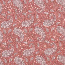 INDHOME LIFE Pink & White Ethnic Motif-Printed Pure-Cotton 4-Seater Table Cover image 2