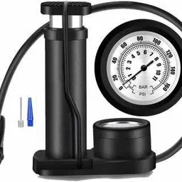 bathurst New Portable Bicycle Pump Mini Bike Foot Pressure Air Pump Bicycle, Car, Ball, Football Pump Pump-picture-14