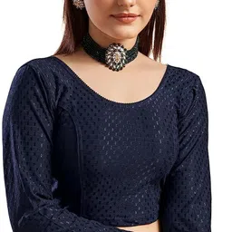 lambodar textiels Round Neck Women Blouse image 1
