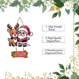 laxmita perfection christmas decorations wall hanging Chri-hanging-31 Hanging Ornaments Pack of 1 image 4