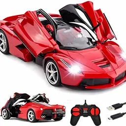 babuniya Sports Car Die-Cast Toy – 1:32 Scale, Pull Back, Opening Doors, Premium Model image 2
