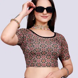 priyanka textiles Round Neck Women Blouse image 3