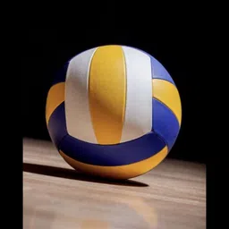 walnic Plain Volleyball 18 Panels with Needle Volleyball - Size: 5 image 2