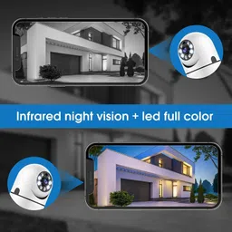 SROPX Wifi Wireless CCTV camera 1080p Bulb Shape PTZ V380 Pro CCTV Security Cam Security Camera image 4