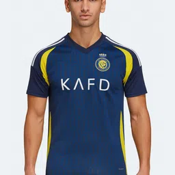 dostitch Men Cristiano Ronaldo Printed V-Neck Dri-FIT T-shirt-picture-43