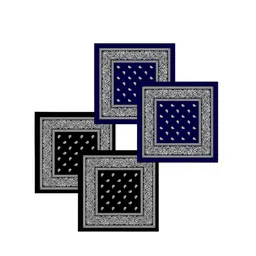 S4S Unisex Pack of 4 Pure Cotton Bandana Headband-image-72