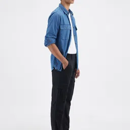 Pepe Jeans Men Straight Fit Cargos Trousers image 2