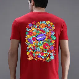 Moda Rapido Men Graphic Printed Round Neck Cotton T-shirt-picture-31