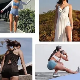 ORLIZEA Pack of 2 Women High-Rise Cotton Blend Boy Shorts image 4