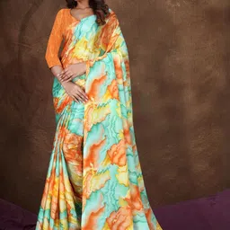 Jihana Fab Abstract Printed Saree-image-16