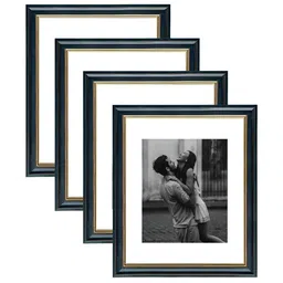 Art Street Black & White Wood Wall Photo Frames (Pack of 4)-picture-38