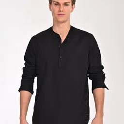 POE Men Smart Slim Fit Opaque Casual Shirt-picture-39