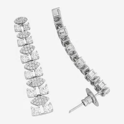 Kushal's Fashion Jewellery Contemporary Drop Earrings image 3