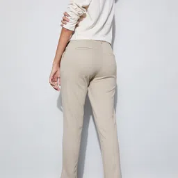 CODE by Lifestyle Women Solid Regular Fit Mid Rise Chinos Trousers image 4