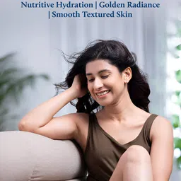 Blue Nectar 24K Gold Body Milk Lotion With Niacinamide & Milk Protein- 100 ml image 5