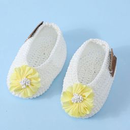 FUNKRAFTS Girls Acrylic Handmade Crochet Booties-image-54