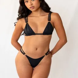 NVYARI Halter Neck Sleeveless Swim Bikini Set image 3