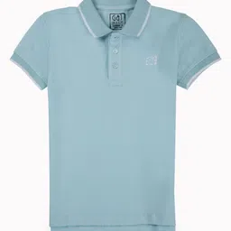 Gini and Jony Boys Brand Logo Polo Collar T-shirt image 1