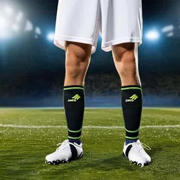 Synco Streachable & Fit Fusion Shin Guard With Sleeve image 3