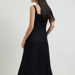FableStreet Formal Fit & Flare Midi Dress image 4