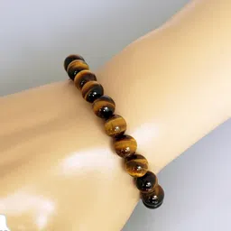 Divine souvenirs Unisex Artificial Beaded Elasticated Bracelet-picture-33