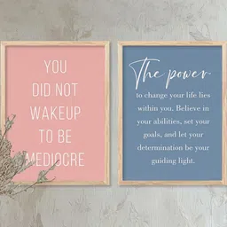 WALLLANE Brown Wood Wall Art image 3