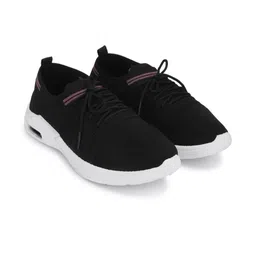 Ango Women Black Mesh Casual Shoes-picture-14