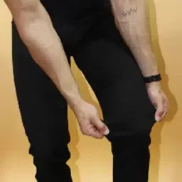 COMFITS Men Regular Fit Mid-Rise Classic Slash Knee Stretchable Jeans image 2