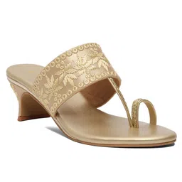 ERIDANI Embellished Party Kitten Sandals image 4