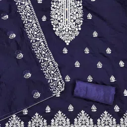 SHADOW & SAINING Embroidered Unstitched Dress Material image 2
