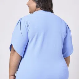 Style Quotient Plus Puff Sleeve Top image 5