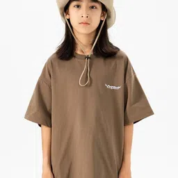 LULU & SKY Girls Polo Collar Boxy T-shirt-picture-35