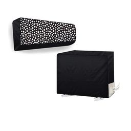 The Furnishing Tree Black Plastic Air Conditioner Cover-picture-15