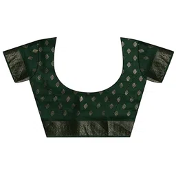 Libas Ethnic Motifs Zari Silk Blend Handloom Saree image 3