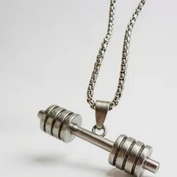 PASU FASHION Silver-Plated Quirky Pendants with Chains-image-96