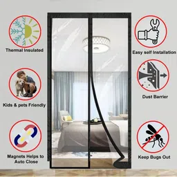 The Furnishing Tree Magnetic PVC AC Curtain - Thickness 0.30 mm image 4