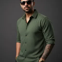 KLYZEE Men Original Casual Shirt image 5