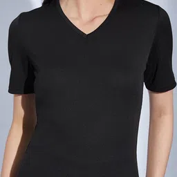 Selvia Women V-Neck Bodycon Dress image 4