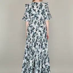 SupBir Women Printed Maternity Anarkali Kurta image 2